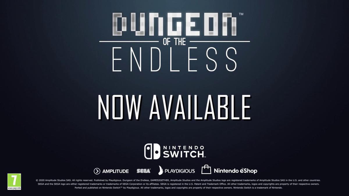 'Video thumbnail for Dungeon of the Endless - Nintendo Switch Launch Trailer'