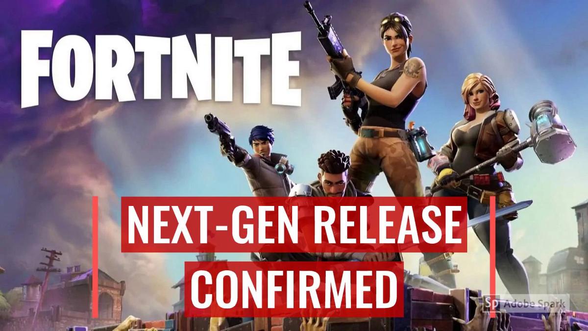 'Video thumbnail for Fortnite announced for PS5 and Xbox Series X'