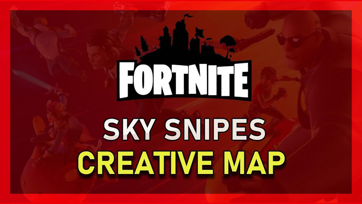 'Video thumbnail for Fortnite Sky Snipes - Sniper Only FFA Creative Map with Code'