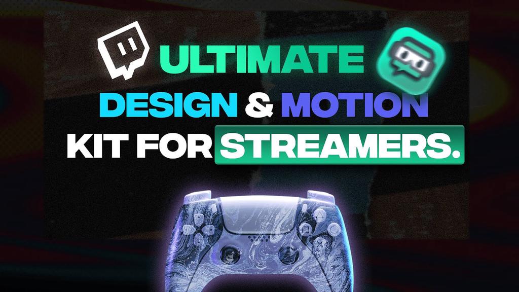 'Video thumbnail for The Ultimate Streamers kit | free overlay packs | Stream Pack | Twitch panels and more'