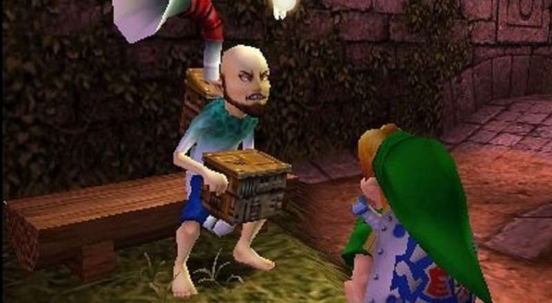Legend of Zelda Majoras Mask 3D - Windmill Guy