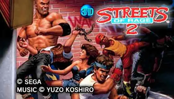 3D Streets of Rage 2 Released for Nintendo 3DS