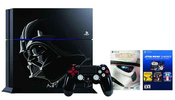 Limited Edition Darth Vader PS4 Console Bundles Unveiled