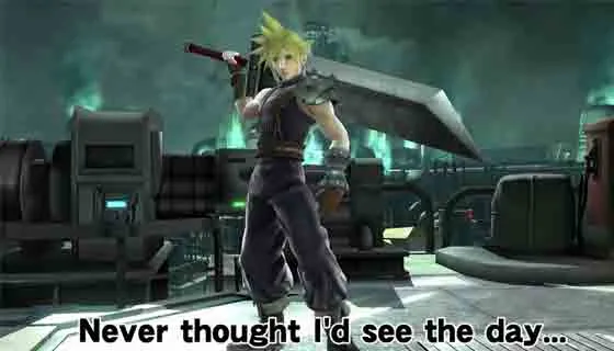 Final Fantasy VII’s Cloud Coming to Super Smash Bros