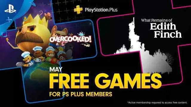 Overcooked and What Remains of Edith Finch headline PlayStation Plus in May