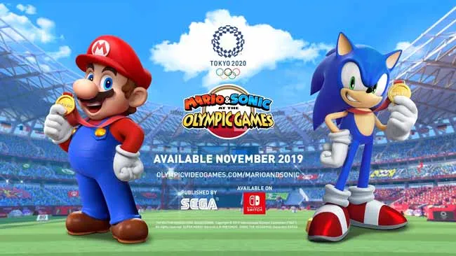 Mario & Sonic at the Olympic Games Tokyo 2020 exclusive to Switch