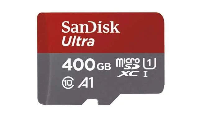 Prime Day Deal: 400GB San Disk Micro SDXC for $45