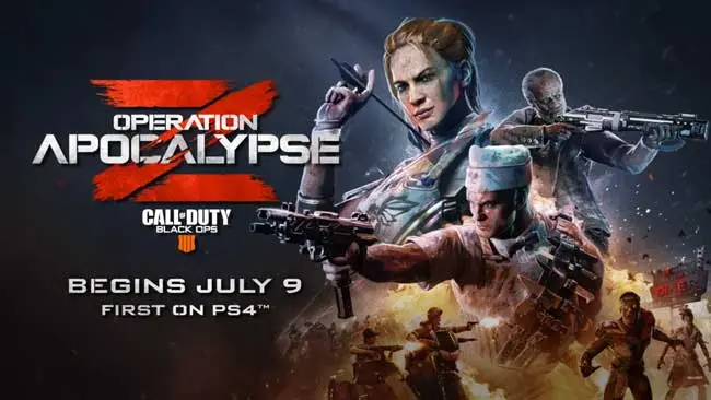 Call of Duty: Black Ops 4 Operation Apocalypse Z drops tomorrow