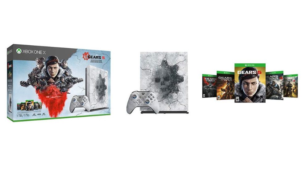 Xbox One X Limited Edition Gears 5 bundle
