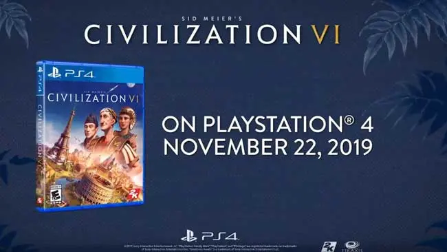 Civilization VI is coming to PS4