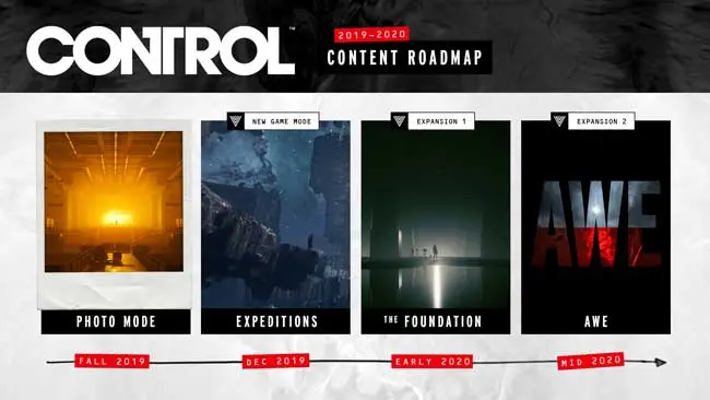 Control is getting free game modes, paid expansions