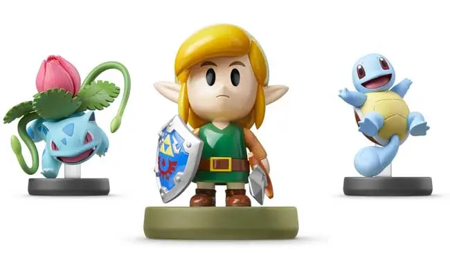 Pre-orders are open for Link, Ivysaur, Squirtle, and Snake Amiibo