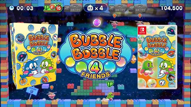 Bubble Bobble 4 Friends physical standard and collector’s editions announced