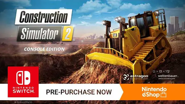 Construction Simulator 2 launches on Switch