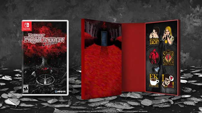 Deadly Premonition Origins physical standard, limited editions out now on Switch