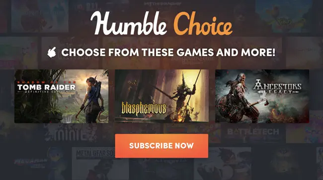 Humble Monthly is now Humble Choice