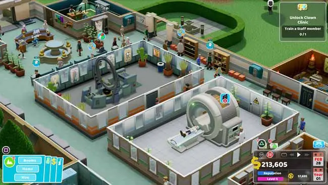 Two Point Hospital console release date confirmed