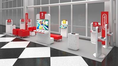 Nintendo bringing Switch Lounges to Chicago, Dallas, other major US airports