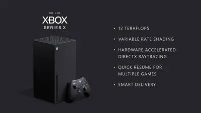 Xbox Series X has 8 times the processing power of Xbox One