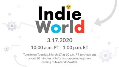 Nintendo streaming Indie World Showcase today