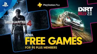 PlayStation Plus April 2020: Uncharted 4, Dirt Rally 2.0