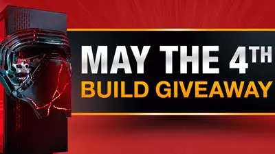 May the 4th be with you during this Newegg PC gaming rig giveaway