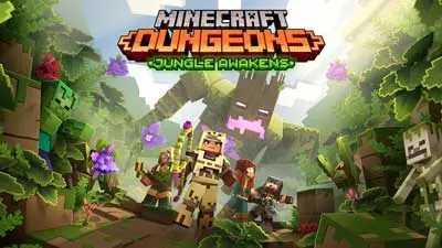 Minecraft Dungeons Jungle Awakens DLC coming in July