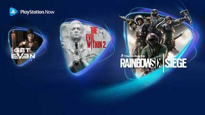 PlayStation Now adds The Evil Within 2, Rainbow Six Siege, Get Even