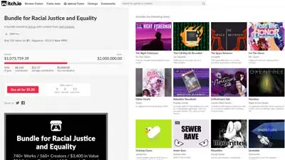 Itch.io Bundle for Racial Justice and Equality includes over 700 games for just $5