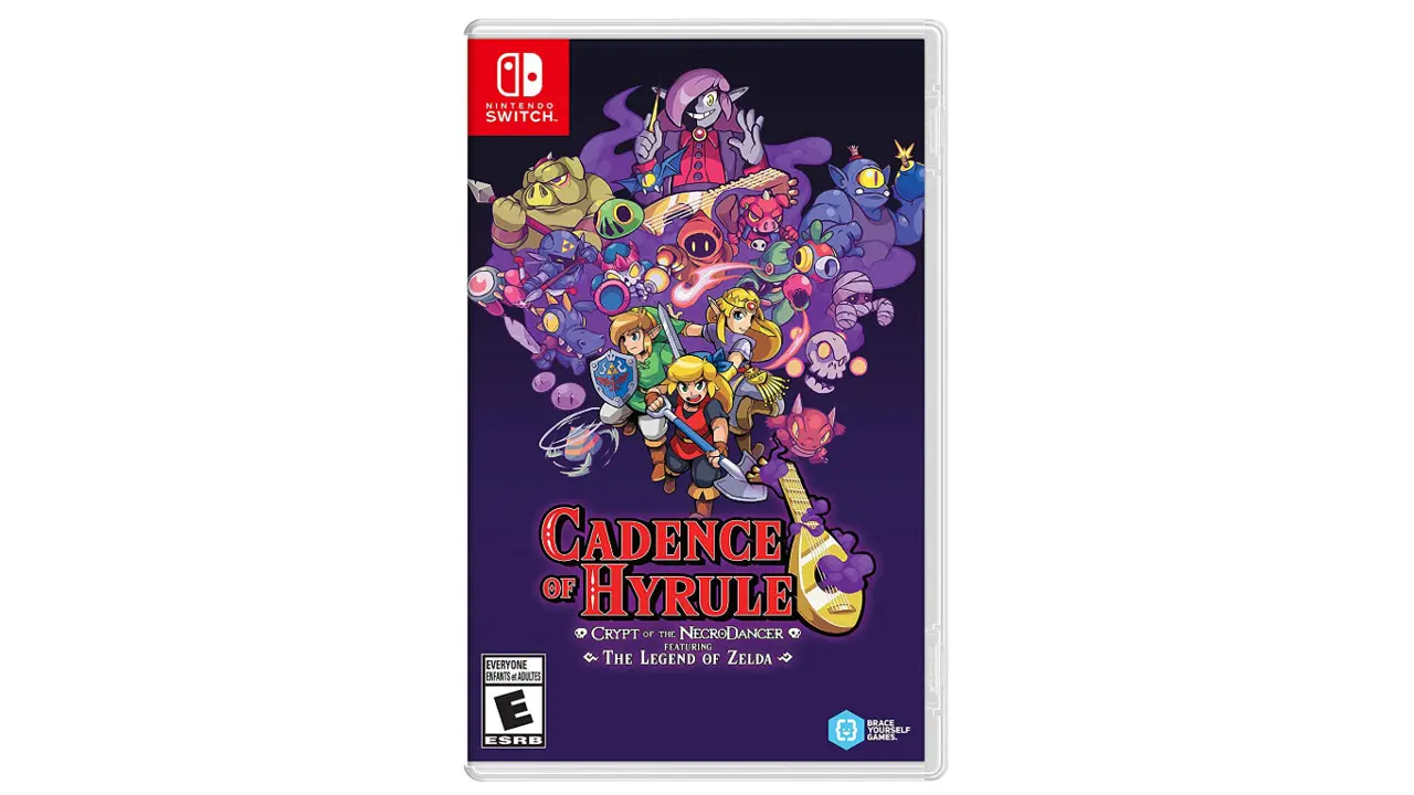 Cadence of Hyrule: Crypt of The Necrodancer Featuring The Legend of Zelda Nintendo Switch cover art