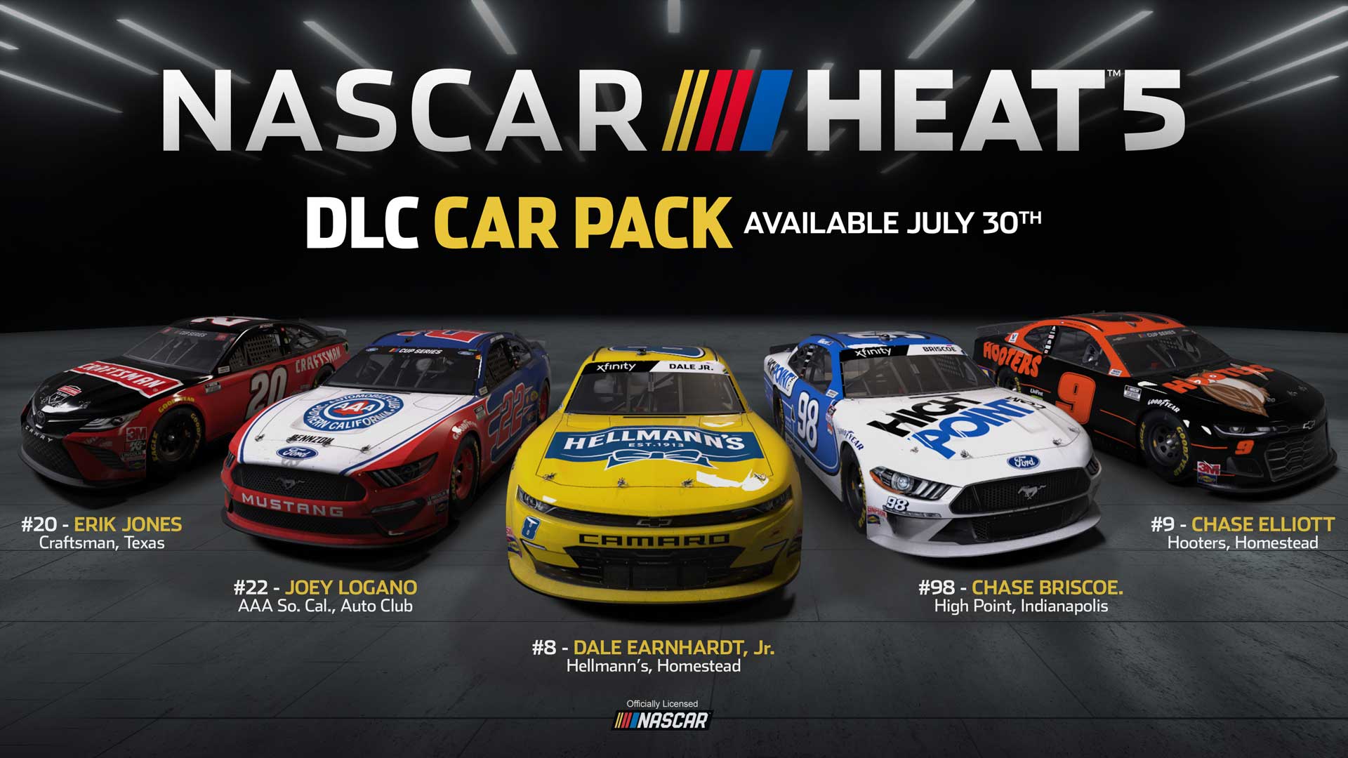 NASCAR Heat 5 July DLC