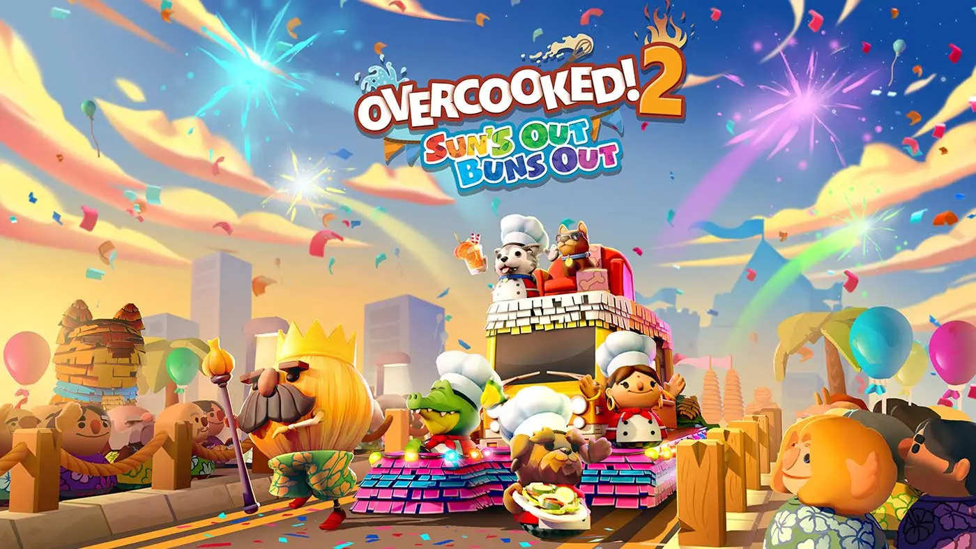 Overcooked 2 Sun's Out Buns Out DLC