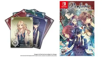 Piofiore: Fated Memories for Switch includes an exclusive card set