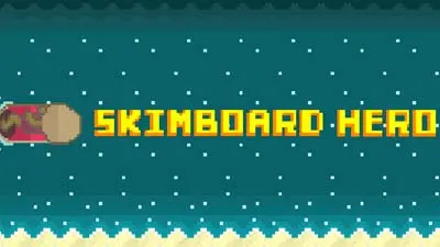 Skimboard Hero is a fast-paced, arcade-style skimboarding game