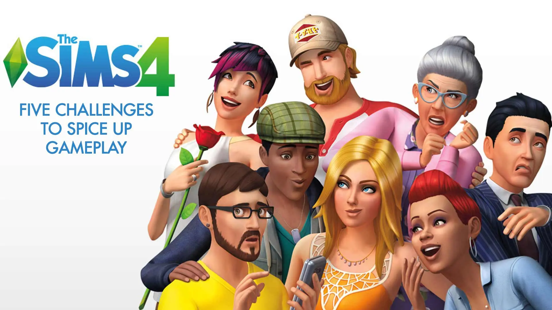 The Sims 4 five challenges
