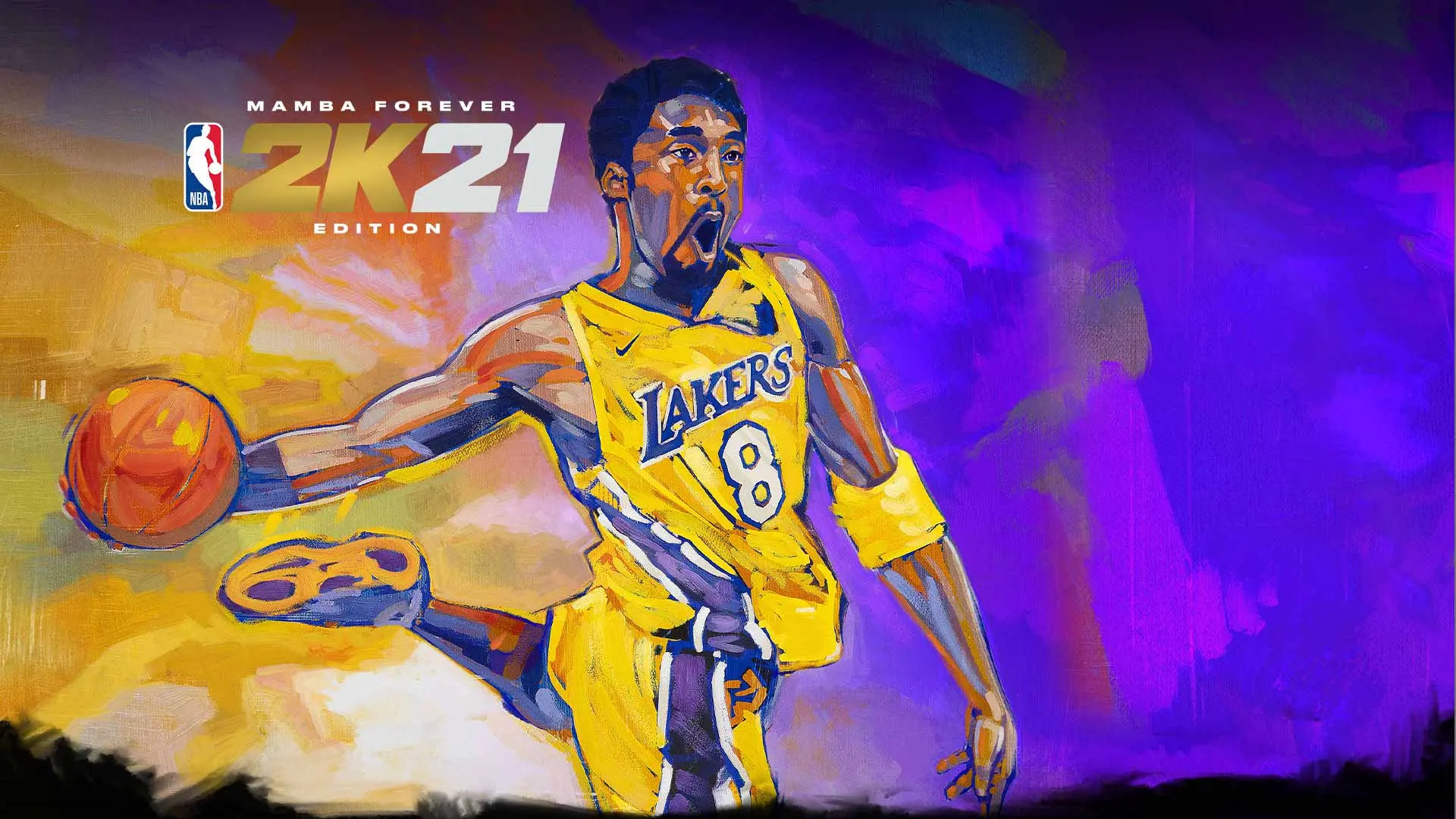 NBA 2K21 Mamba Forever Edition PS4 cover art