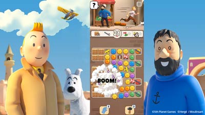 Tintin Match launches today on Android and iOS