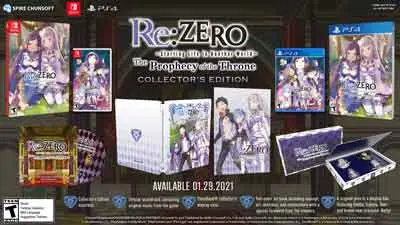 Re:Zero – The Prophecy of the Throne pre-orders open, new trailer released