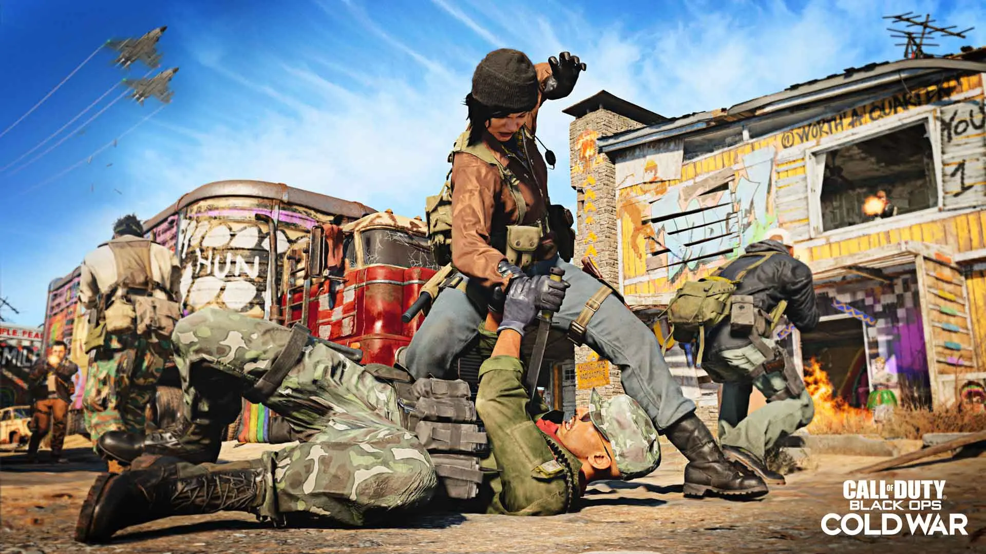 Call of Duty: Black Ops Cold War Nuketown '84 screenshots