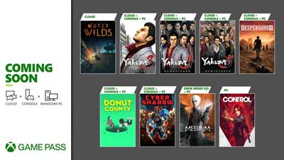 The Medium, Yakuza Remastered Collection, and more coming soon to Xbox Game Pass