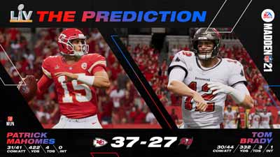 Madden NFL 21 predicts Kansas City Chiefs Super Bowl repeat victory