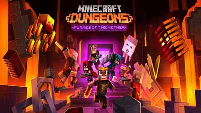 Minecraft Dungeons: Flames of the Nether DLC launches alongside free update