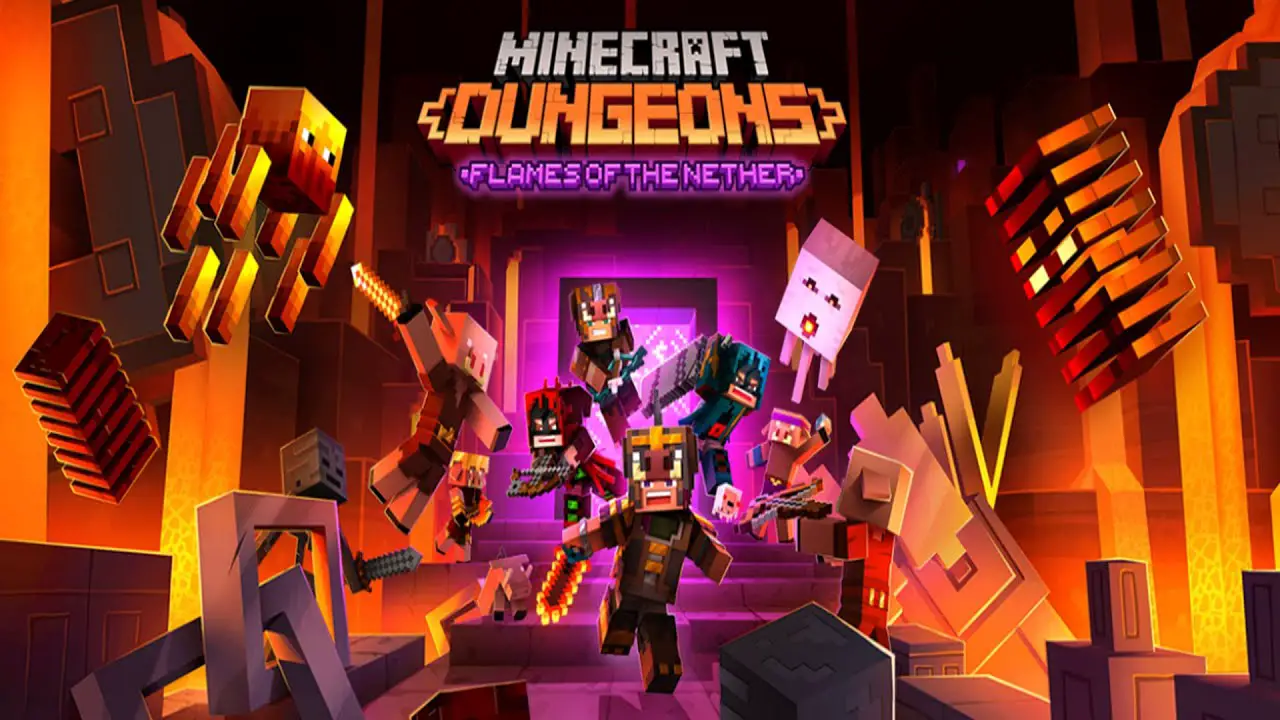 Minecraft Dungeons: Flames of the Nether DLC