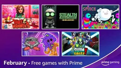 Here are the free games with Prime Gaming in February 2021
