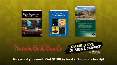 The Humble Game Dev, Design & Graphics by Mercury Book Bundle is now live