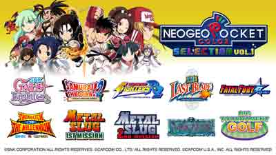 NeoGeo Pocket Color Selection Vol. 1 launches on Switch with 10 classic games