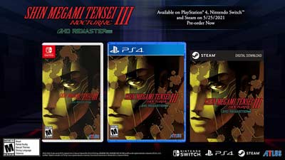 Shin Megami Tensei III: Nocturne HD Remaster pre-orders open on Amazon