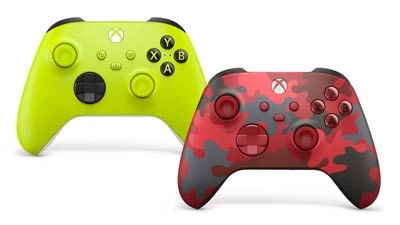 Microsoft introduces two new Xbox wireless controller options: Electric Volt and Daystrike Camo Special Edition