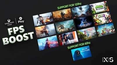 EA Play titles on Xbox Game Pass Ultimate get Series X FPS Boost