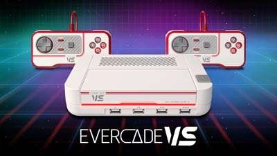 Evercade VS is a new retro home console that supports up to four players
